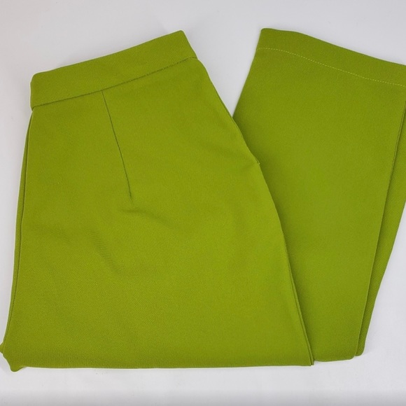 90s vibe chartreuse trouser delight - Picture 6 of 9